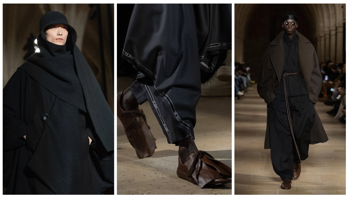Bộ sưu tập thời trang nam Thu - Đông 2026 giữ vai trò như phòng thí nghiệm của Issey Miyake.